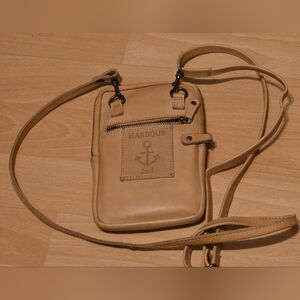 Harbour 2nd Genuine Leather Wallet Phone Crossbody Bag Sling Strap